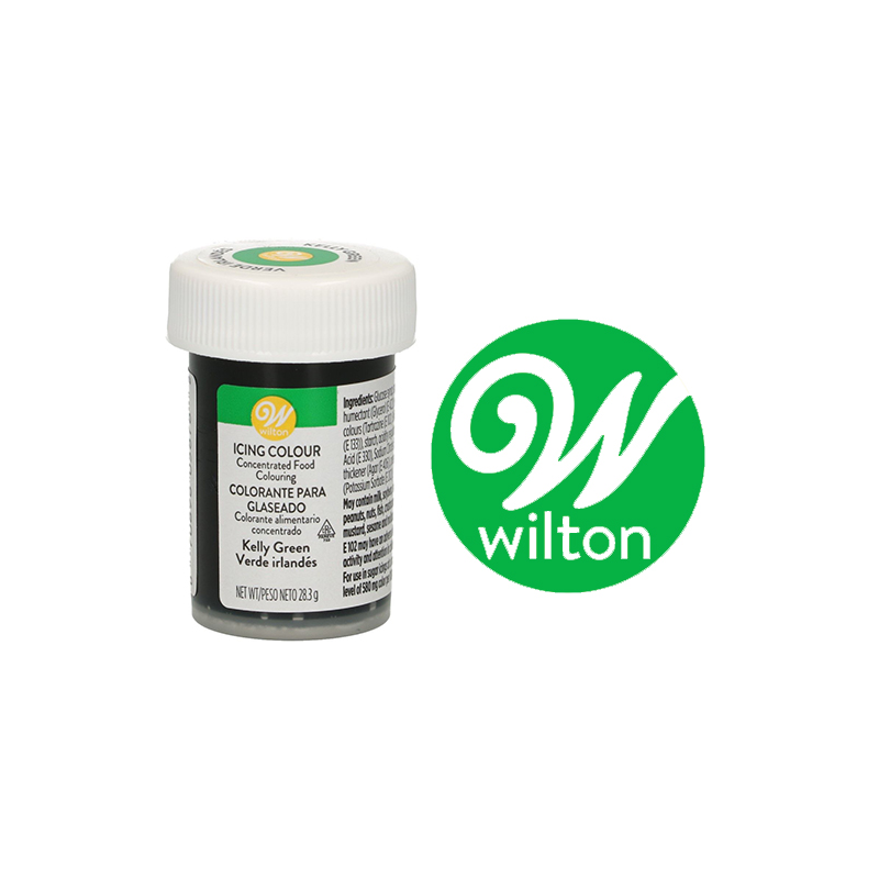 COLORANTE alimentare GEL VERDE 28gr WILTON