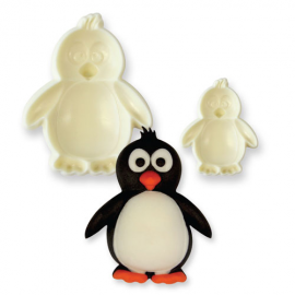 MOLD IN PLASTICA - Pop it - PINGUINO set 2 PZ.