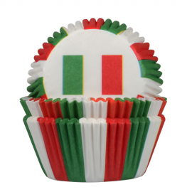 PIROTTINI CUPCAKES-MUFFIN ITALIA PZ.50 - Diametro base 5cm