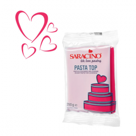 PASTA DI ZUCCHERO Saracino TOP FUCSIA - Da copertura - 250g