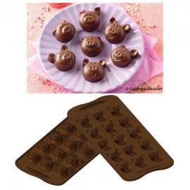 EASY CHOC - PIGS - 35x32 - h 15 mm