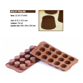 EASY CHOC - PRALINE - Ø30 - h 18.5mm - Tot. 150 ml