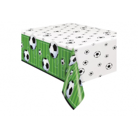 TOVAGLIA IN PLASTICA CALCIO (3D - Soccer) 2,13x1,37 mt