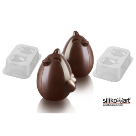 PAUL CINO - SET 2 STAMPI PER CIOCCOLATO 250X150 H 58 MM