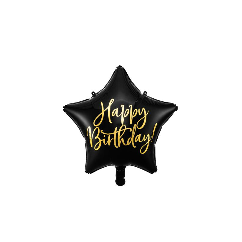 PALLONCINO MYLAR STELLA HAPPY BIRTHDAY MIX 40cm