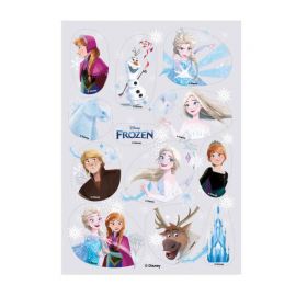 MINI CIALDE \\"CUT-OUTS\\" FROZEN II - 12 disegni