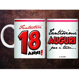 TAZZA 18 ANNI