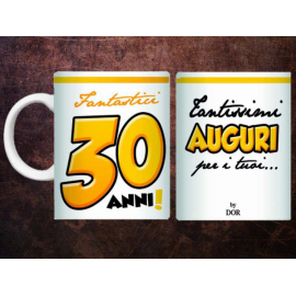 TAZZA 30 ANNI