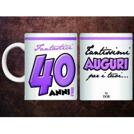 TAZZA 40 ANNI