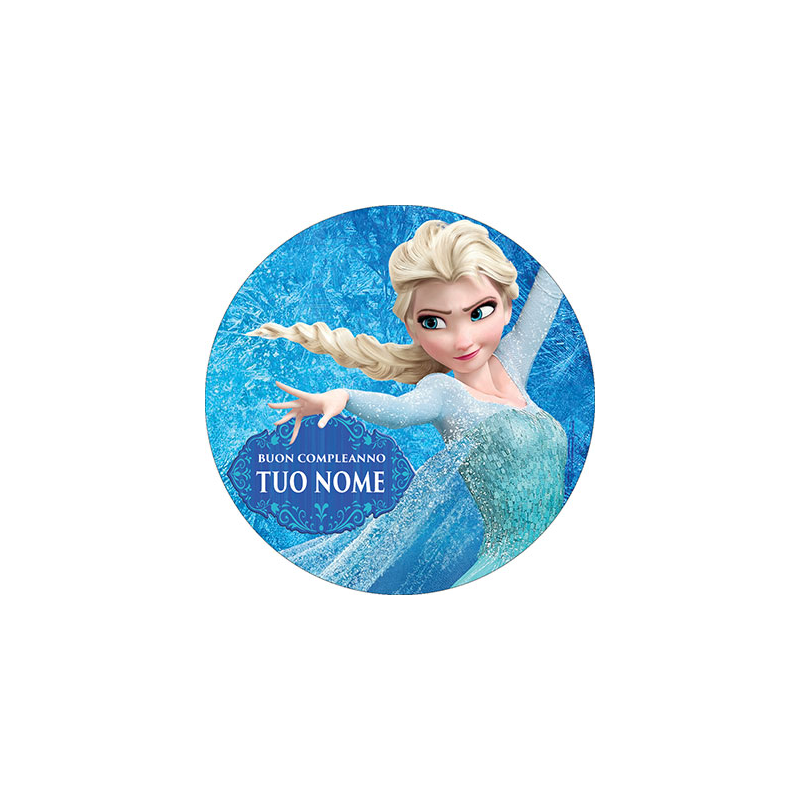 Sagoma Personalizzata per Compleanni Frozen – Smart Print