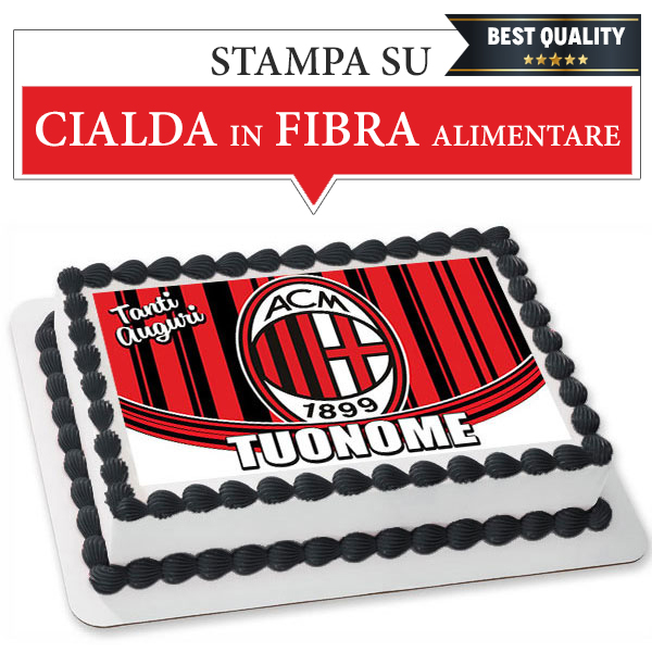 Coperta di peluche A.C. Milan 