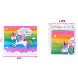 Unicorni di zucchero colorati piccoli per torte in offerta - PapoLab