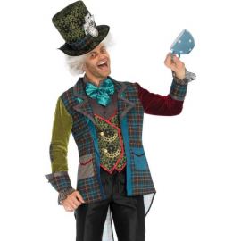 COSTUME CAPPELLAIO MATTO "MEN'S DELUXE MAD HATTER" - Leg Avenue (taglia M)