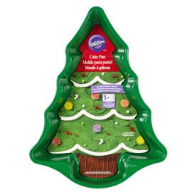 TEGLIA CHRISTMAS ALBERO IRIDESCENTE WILTON 35x25x5cm