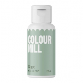 COLOUR MILL SAGE 20ml - Colorante alimentare a base olio (liposolubile)