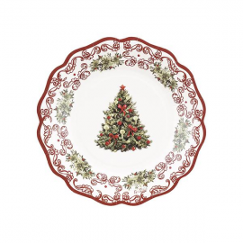 PIATTI CHRISTMAS POTTERY CM.21 PZ.8