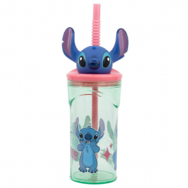 BICCHIERE TUMBLER STITCH 360ml 3D FIGURE