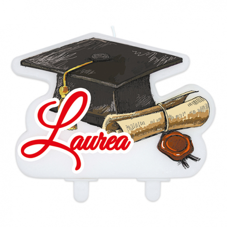 Candelina Tocco Laurea (cm 8)