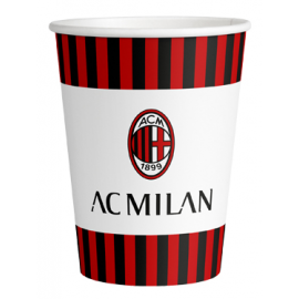 BICCHIERI MILAN (logo ufficiale) - 266ml PZ.8